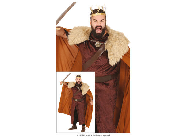 Middelalder lord- Highland 1 Herrekostyme - Str 54-56 (XL) 