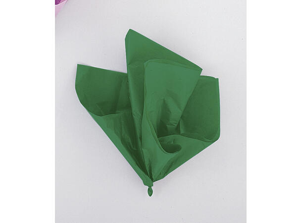 Silkepapir - Mørk Grønn 10 stk silkepapir - 50x66cm