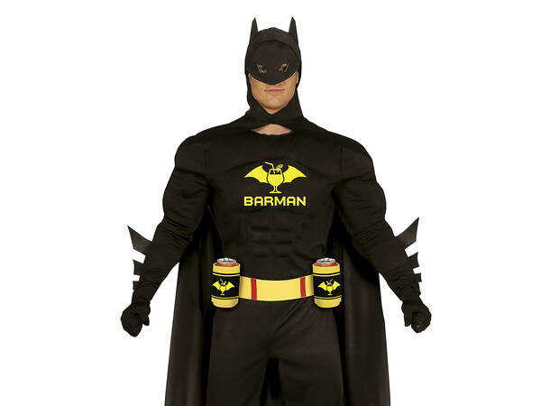 Superhelt - Barman 1 Herrekostyme - Str 54-56 (XL) 