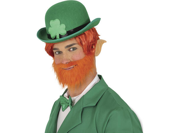 Bowlerhatt - St. Patricks Day 1 Hatt i filt til voksen 