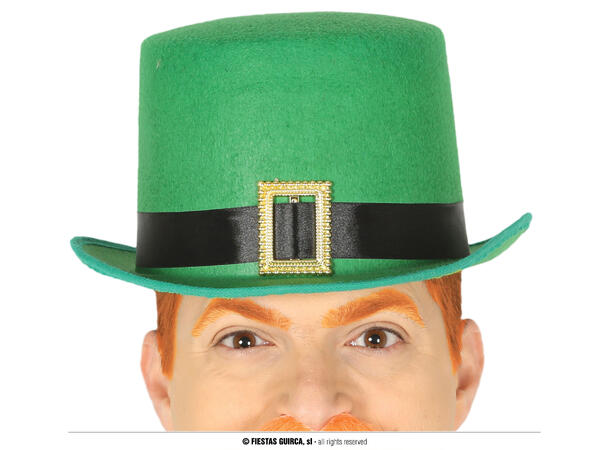 Flosshatt - St. Patricks Day 1 Hatt i filt til voksen 