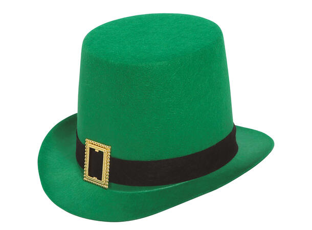 Flosshatt - St. Patricks Day 1 Hatt i filt til voksen 