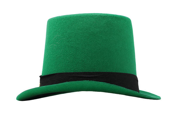 Flosshatt - St. Patricks Day 1 Hatt i filt til voksen 