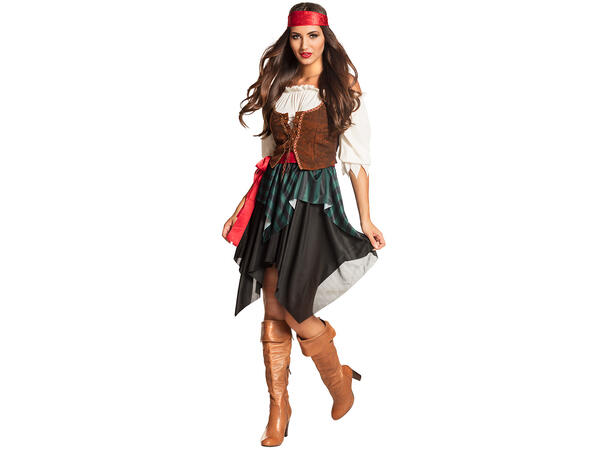 Kostyme - Pirate Storm 1 Damekostyme - Str 40-42 
