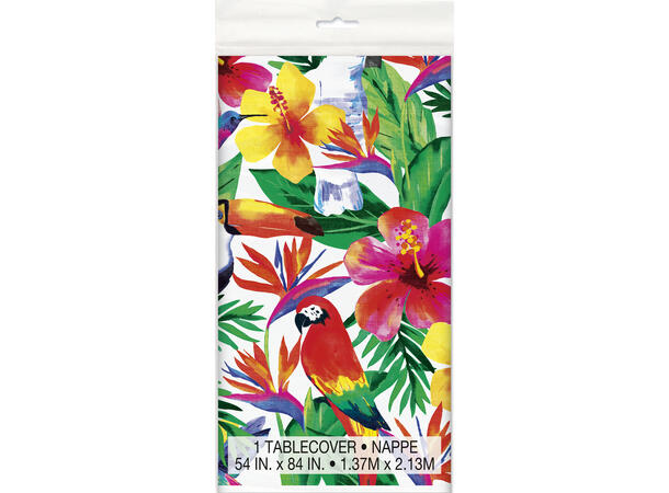 Palme Luau 1 Plastikkduk firkantet - 137x214cm