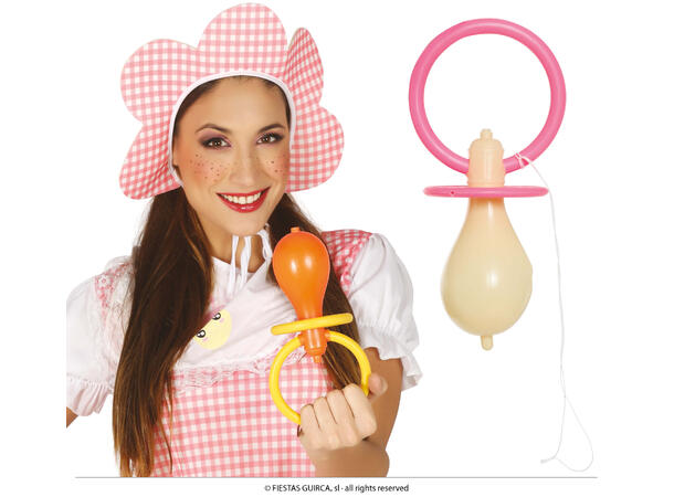 Stor smokk - Assorterte farger 1 Smukk i plast - 26cm 
