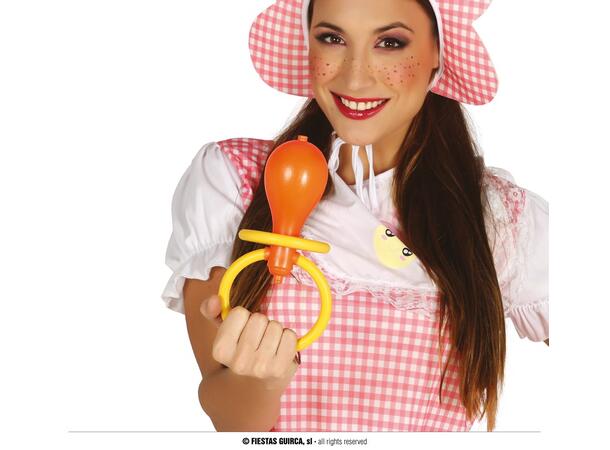 Stor smokk - Assorterte farger 1 Smukk i plast - 26cm 