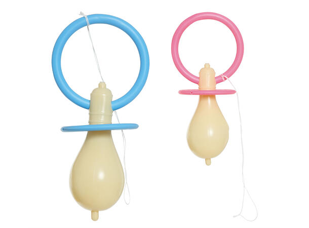 Stor smokk - Assorterte farger 1 Smukk i plast - 26cm 