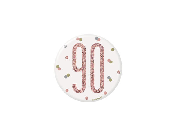 Rosegull Glitz - #90 1 merke - 7,5cm