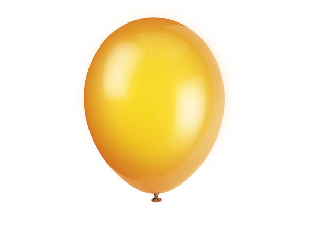 Ensfarget Premium - Oransje 10 Gummiballonger - 30cm (12")