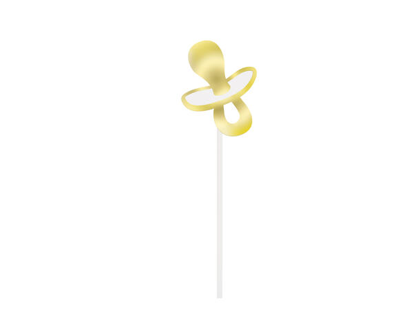 Hello Baby 10 Photoprops i papir på pinne