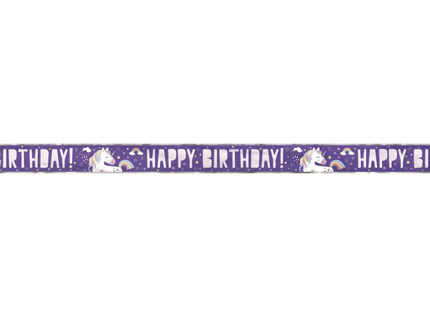 Unicorn 1 Foliebanner - 3,65m