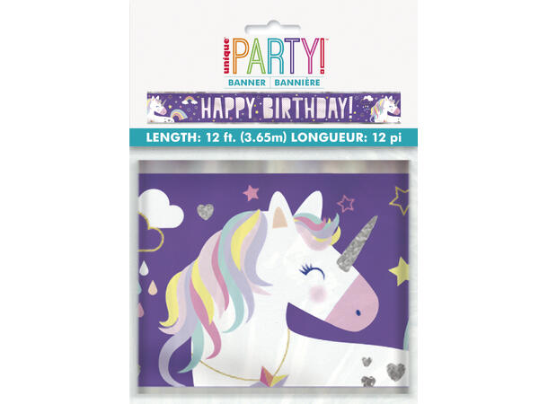 Unicorn 1 Foliebanner - 3,65m