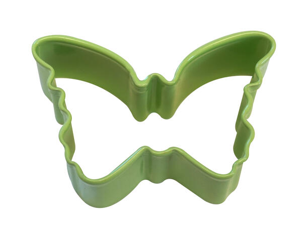 Mini Sommerfugl kakeutstikker Mint 1 Belagt kakeform - 4,4cm