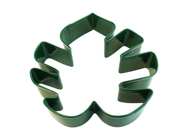 Tropisk Blad kakeutstikker Grønn 1 Belagt kakeform - 11,4cm