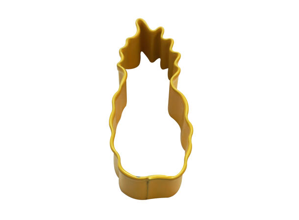 Mini Ananas kakeutstikker Gul 1 Belagt kakeform - 5cm
