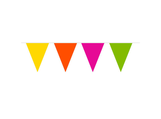 Flaggbanner, Flammesikker - Div farger 1 Flaggbanner - 10m - flammesikker