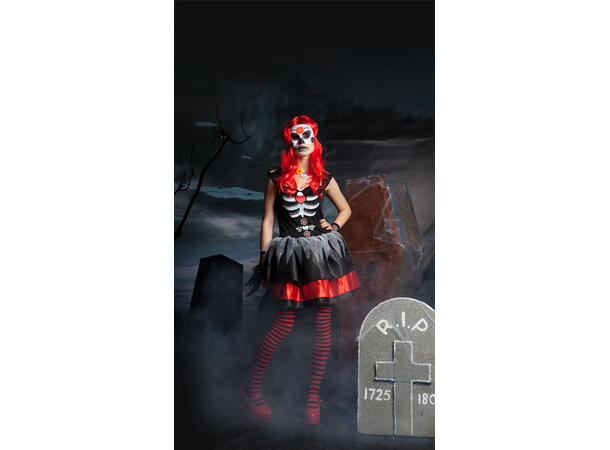 Kostyme - Day of the Dead - Dame Str - S/M