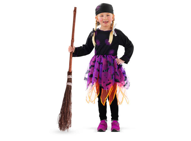 Kjole med Bandida - Halloween Str - S
