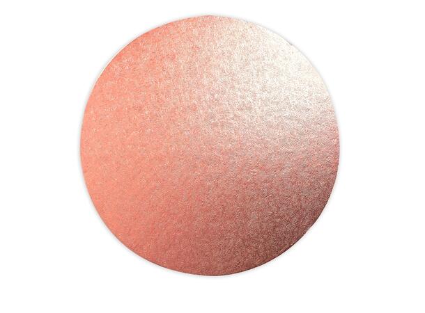 1 Rundt kakefat Rose Gold Pakket - Rundt kakefat  25,5cm