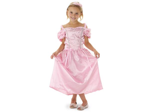 Kostyme - Tradisjonell Prinsesse Str - S