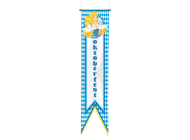 Takvimpel, Ølglass - Oktoberfest 1 Takvimpel i nylon - 40x180cm