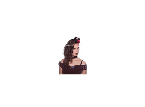 Tiara med MiniHatt - Steampunk 1 Tiara - Onesize