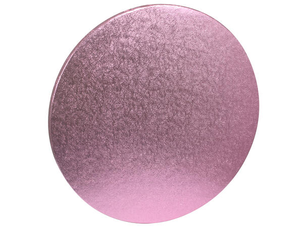 1 Rundt kakefat Baby Rosa Pakket - Rundt kakefat  25,5cm