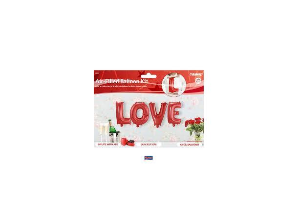 Ballongord - LOVE 1 Ballongord - 36cm (14")