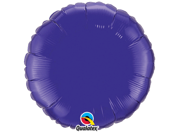 18R Quartz Purple (Bulk) 1 Folieballong - 46cm (18")