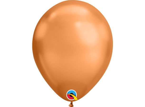 11R Chrome Copper 100 gummiballonger - 28cm (11")