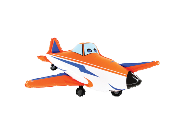 Airplane 1 Stor folieballong - Bulk