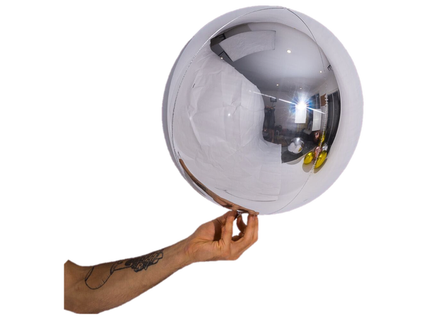 Ballongball folie - Sølv 1 Folieballong - 35cm (14")