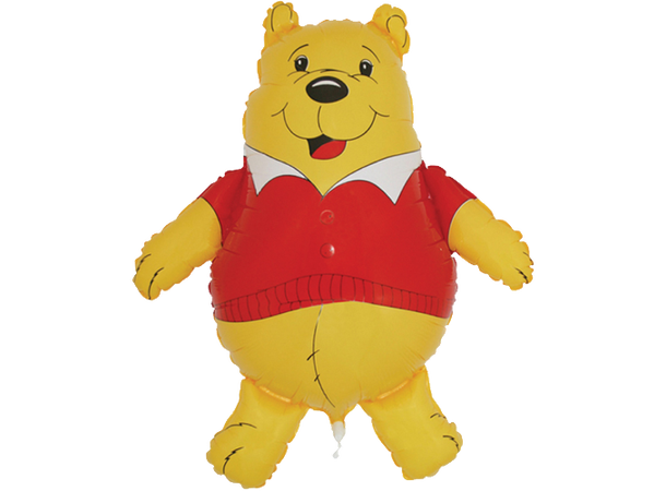 Orso Willy 1 Stor folieballong - Bulk