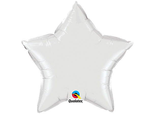 20ST White folie (Bulk) 1 Folieballong - 51cm (20")