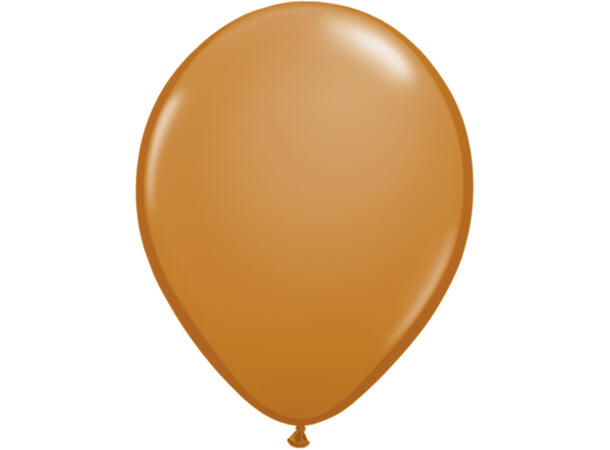 11R Mocha Brown 100 gummiballonger - 28cm (11")