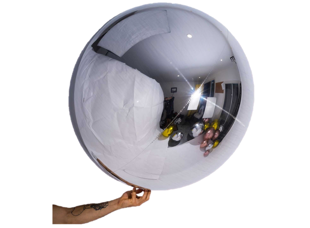 Ballongball folie - Sølv 1 Folieballong - 81cm (31")