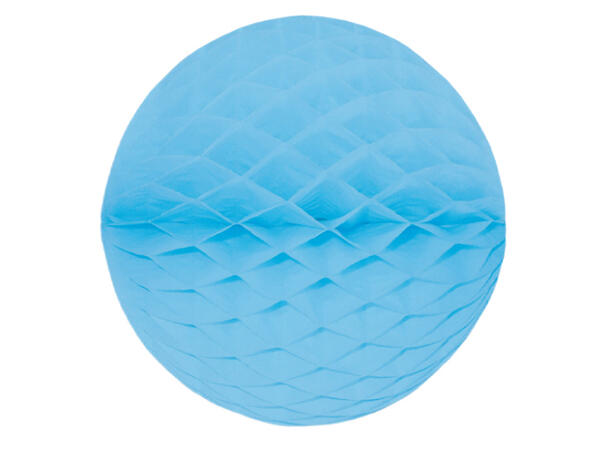 Honeycomb Bulk- Baby Blue 1 Flammesikker papirdekorasjon - 20cm
