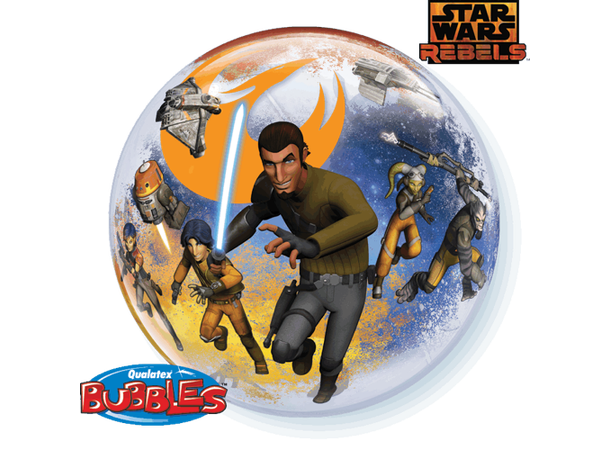 Star Wars Rebels 1 Bubbleballong - 56cm (22")