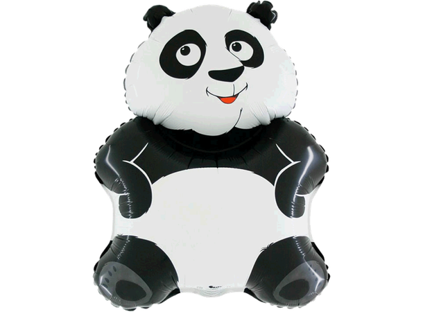 Panda 1 Stor folieballong - 74cm - Bulk