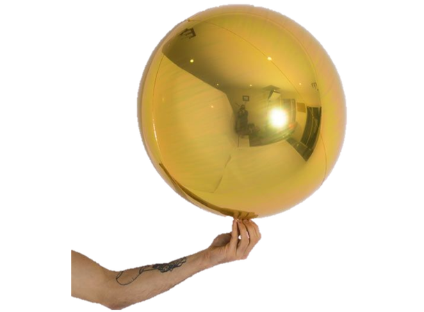 Ballongball folie - Gull 1 Folieballong - 51cm (20")