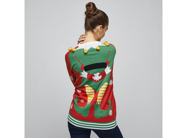 Julegenser - Alv Str Dame: XS-4XL - Str Herre: XXS-3XL