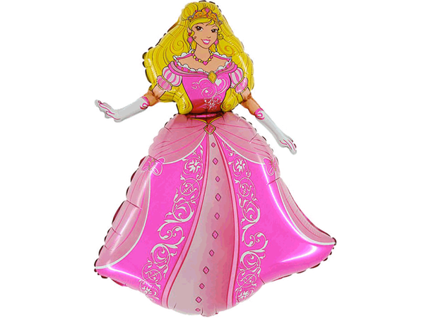 Princess 1 Stor folieballong - Bulk
